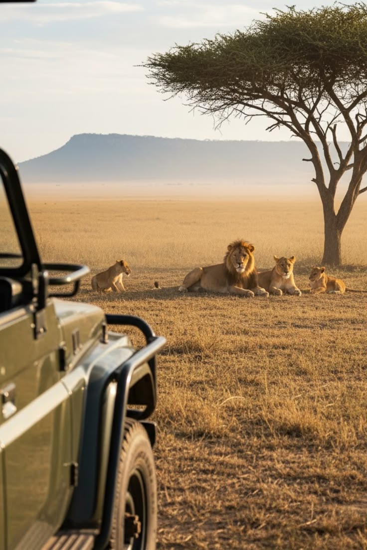 Serengeti lions